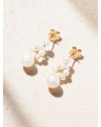 Sophie Bille Brahe - Nebula 14-Karat Recycled Pearl Earrings - Lyst