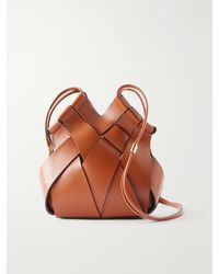 Ulla Johnson - Charlotte Woven Leather Shoulder Bag - Lyst