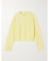 Loulou de Saison - Bruzzi Cropped Wool And Cashmere-Blend Sweater - Lyst