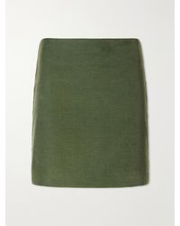 Blazé Milano - Coci Cotton-Corduroy Mini Skirt - Lyst