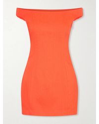 SIR. - Elodie Off-Shoulder Linen-Blend Mini Dress - Lyst