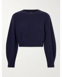 KHAITE - Masie Wool And Cashmere-Blend Sweater - Lyst