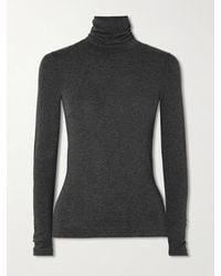 Agolde - Pascale Stretch-Jersey Turtleneck Top - Lyst