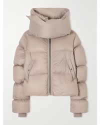 Rick Owens - Tower Cropped Shell Down Jacket - Lyst