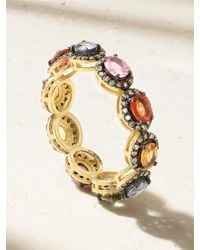 AMRAPALI LONDON - 18-Karat, Sapphire And Diamond Ring - Lyst