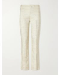 LIBEROWE - Lilian Twill Straight-Leg Pants - Lyst