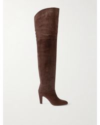 Chloé - Cuissardes En Daim Eve - Lyst