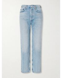 Agolde - 90's Pinch Waist Recycled High-Rise Straight-Leg Jeans - Lyst