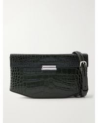 TOTEME - Clip Croc-Effect Leather Shoulder Bag - Lyst
