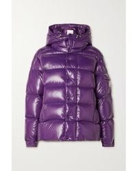 Moncler Genius - Maya Hooded Quilted Glossed-Shell Down Jacket - Lyst