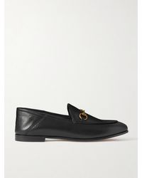 Gucci - Brixton Loafers Aus Leder Mit Horsebit-Detail Und Einklappbarer Fersenpartie - Lyst