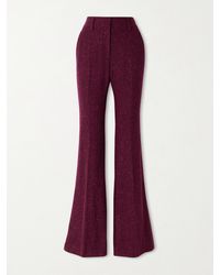 Gabriela Hearst - Rhein Wool And Cashmere-Blend Flared Pants - Lyst