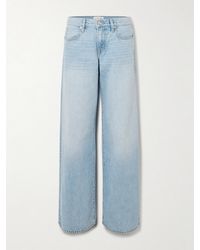 SLVRLAKE Denim - Mica Low-Rise Wide-Leg Jeans - Lyst