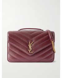 Saint Laurent - Loulou Large Matelassé Leather Shoulder Bag - Lyst