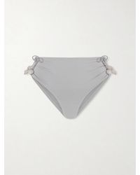 Eres - Christie Embellished Stretch-Jersey Bikini Briefs - Lyst