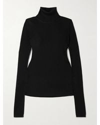 Maria McManus - Pull À Col Roulé En Laine Mérinos Côtelée - Lyst