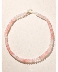 JIA JIA - Oracle 14-Karat Quartz Beaded Necklace - Lyst
