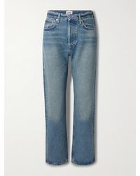 Citizens of Humanity - Blaine High-Rise Straight-Leg Jeans - Lyst