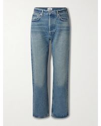 Citizens of Humanity - Blaine High-Rise Straight-Leg Jeans - Lyst