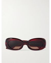 Oliver Peoples - Khaite Oval-Frame Acetate Sunglasses - Lyst
