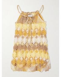 Miguelina - Eloisa Cotton Lace Coverup - Lyst