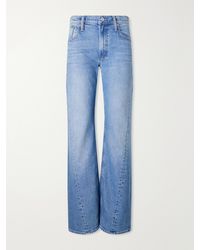 Mother - The Bookie Twist Skimp Mid-Rise Bootcut Jeans - Lyst