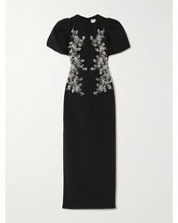 Rebecca Vallance - Zephyr Embellished Crepe Gown - Lyst