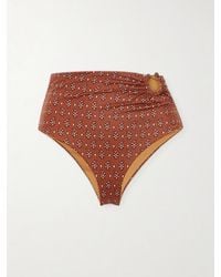 Johanna Ortiz - Taita Printed Recycled Bikini Briefs - Lyst