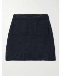 Bottega Veneta - Wool-Blend Bouclé Mini Skirt - Lyst