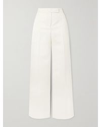Sa Su Phi - Net Sustain Andrea Hose Mit Weitem Bein Aus Einer Woll-Seidenmischung - Lyst