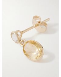 Loren Stewart - Sunny 14-Karat, Sapphire And Citrine Single Earring - Lyst