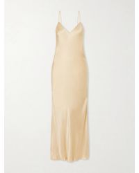 Isabel Marant - Nevana Satin Maxi Dress - Lyst