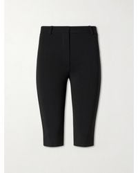 Magda Butrym - Crepe Straight-Leg Capri Pants - Lyst
