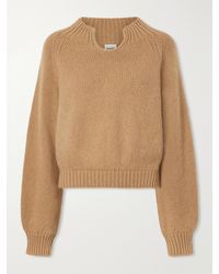 KHAITE - Cain Lofty Cashmere Sweater - Lyst