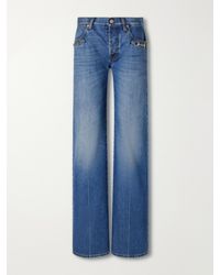Gucci - Low-Rise Bootcut Jeans - Lyst