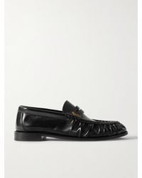 Saint Laurent - Le Loafer Leather Moccasin - Lyst