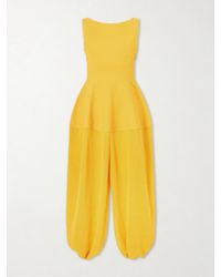 Proenza Schouler - Sukki Open-Back Draped Jersey Midi Dress - Lyst