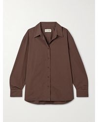 Nili Lotan - Amante Cotton-Poplin Shirt - Lyst