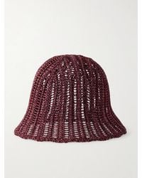 Brunello Cucinelli - Woven Bucket Hat - Lyst