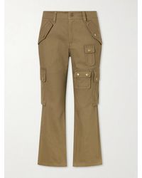 Isabel Marant - Josine Organic Cotton-Twill Wide-Leg Cargo Pants - Lyst
