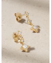 STONE AND STRAND - Bright Lights 14-Karat Diamond Earrings - Lyst