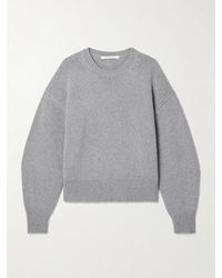 Another Tomorrow - Cashmere And Wool-Blend Sweater - Lyst