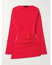 Proenza Schouler - Keegan Gathered Crepe De Chine Top - Lyst