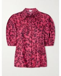 Gabriela Hearst - Sansi Printed Silk-Twill Shirt - Lyst
