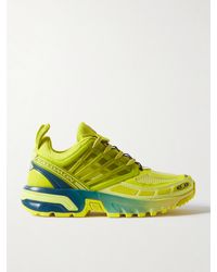 Salomon - Acs Pro Rubber-Trimmed Mesh Sneakers - Lyst