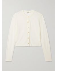 KHAITE - Brieta Merino Wool Cardigan - Lyst