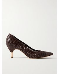 Gabriela Hearst - Andres Woven Leather Pumps - Lyst