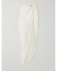 LeKasha - Qaraya Light Linen Pareo Skirt - Lyst