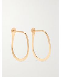 Melissa Joy Manning - Teardrop 14-Karat Hoop Earrings - Lyst