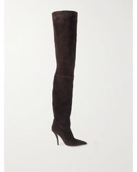 Paris Texas - Jessica Suede Over-The-Knee Boots - Lyst